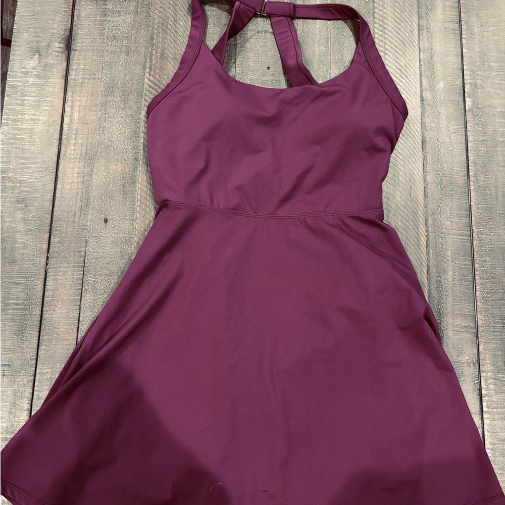 HALARA Maroon Dress